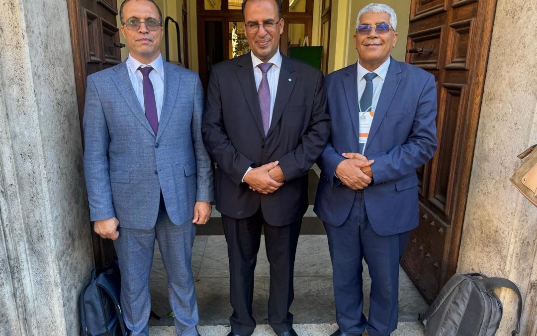 جامعة بنغازي تشارك في الاجتماع الافتتاحي لمشروع أرمونيا في روما