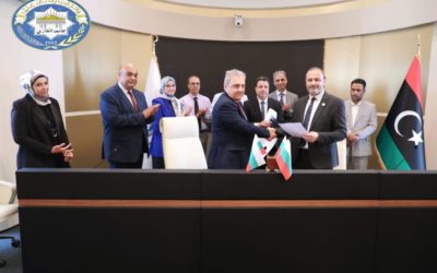 جامعة بنغازي توقع اتفاقية تعاون مشترك مع جامعة بلغاريا
