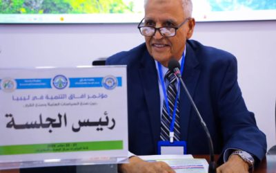 افتتاح مؤتمر “آفاق التنمية في ليبيا” بجامعة بنغازي