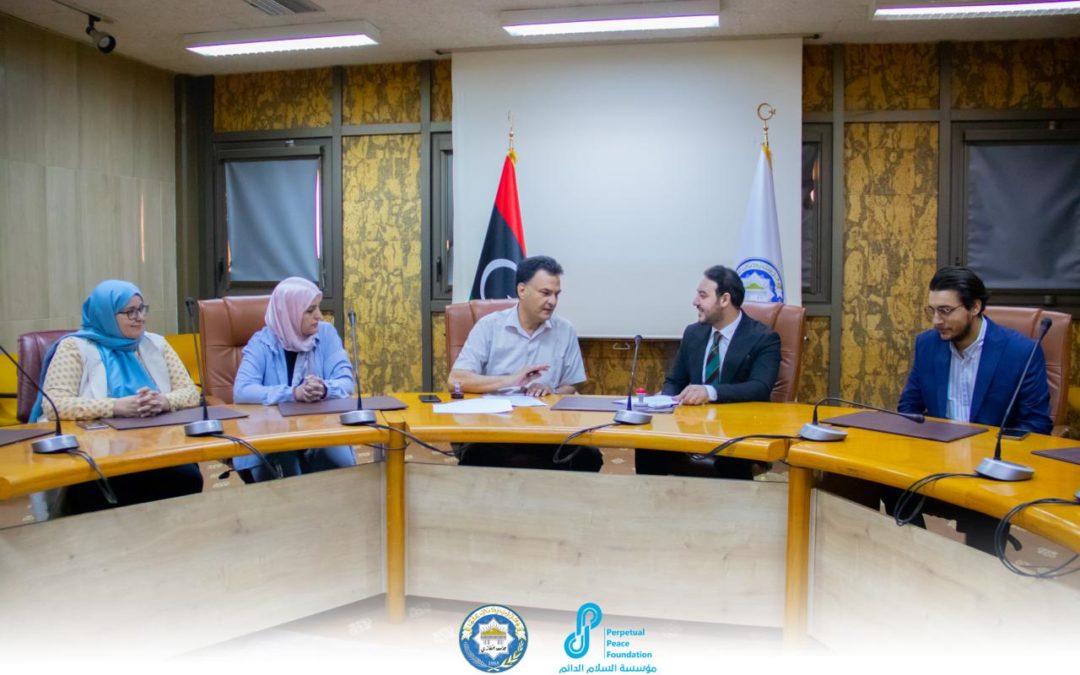 جامعة بنغازي توقّع مذكرة تفاهم لتعزيز التعاون مع مؤسسة السلام الدائم للتنمية
