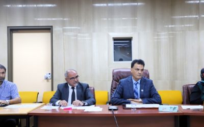 مدراء مكاتب خدمة المجتمع يجتمعون مع وكيل شؤون خدمة المجتمع والبيئة