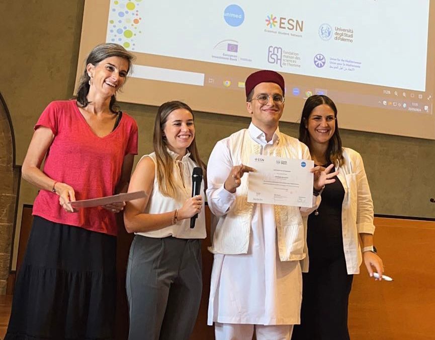 طلبة جامعة بنغازي يتألقون في الملتقى الثقافي بمدينة باليرمو الإيطالية