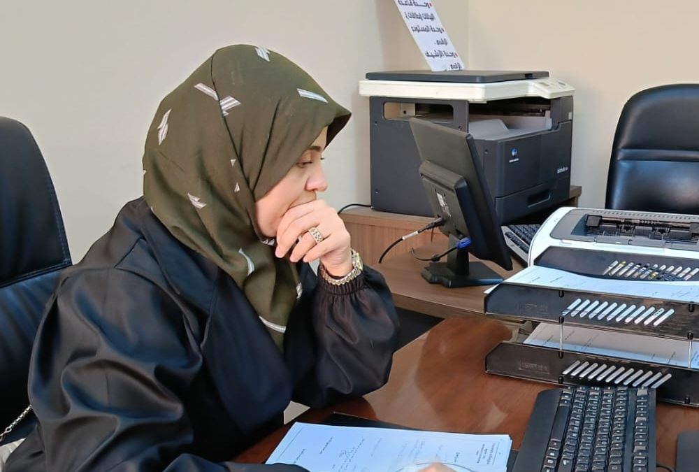 استمرار أعمال الإدخال والمطابقة للبيانات الخاصة بالبوابة الإلكترونية لوزارة التعليم العالي