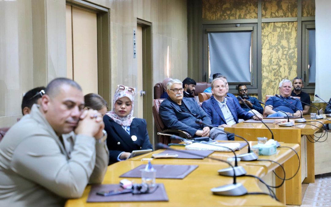 منظمة أدفانتس الأمريكية تزور جامعة بنغازي لتعزيز التعاون الأكاديمي