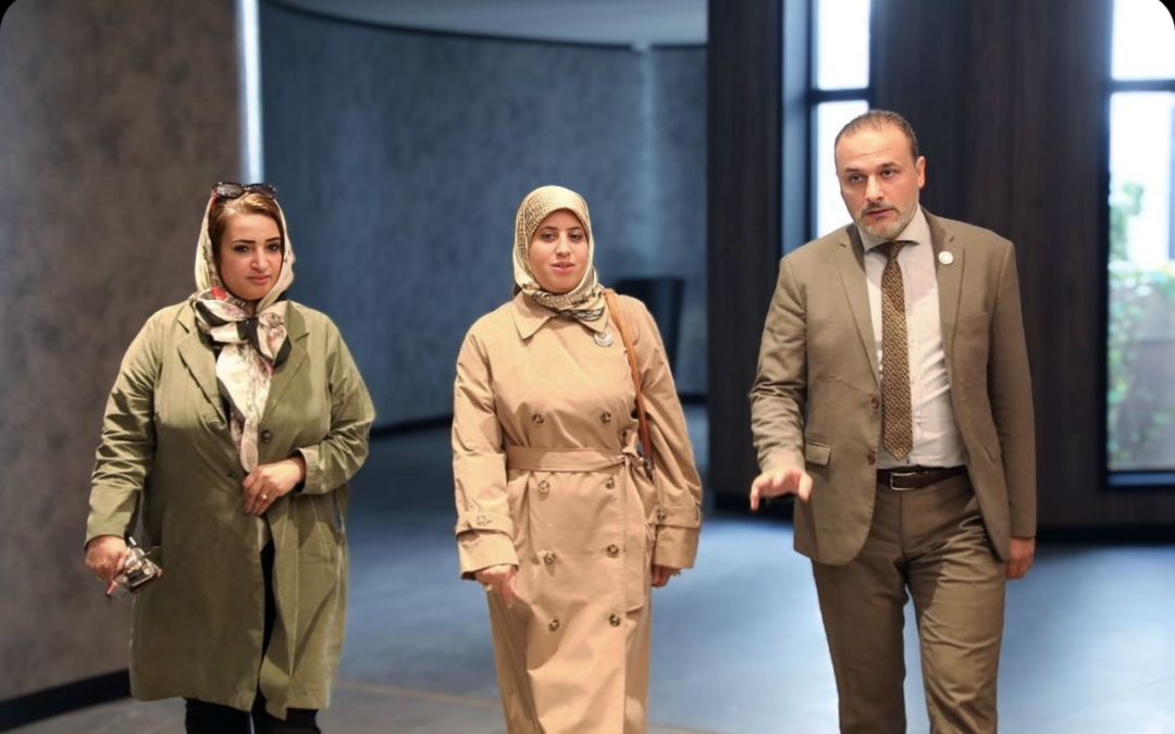 زيارة الدكتورة سلطنة المسماري لجامعة بنغازي