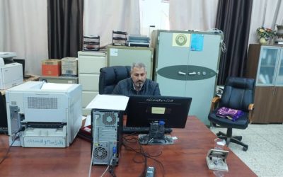 مركز المعلومات والتوثيق ينجز زيارة صيانة شاملة لأجهزة كليات الاقتصاد والتربية والتمريض