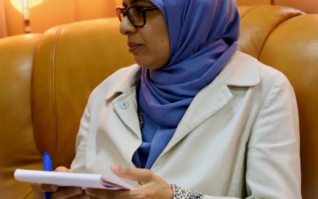 اجتماع فريق DecibeLY لتعزيز صحة السمع بجامعة بنغازي