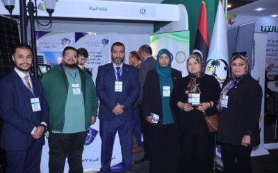مشاركة جامعة بنغازي في معرض بنغازي للكهرباء والطاقات المتجددة