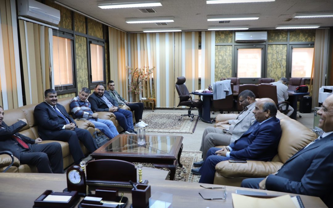 جامعة بنغازي تستقبل وفدًا من المجلس العربي للاختصاصات الصحية