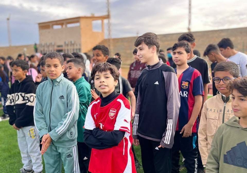مكتب خدمة المجتمع والبيئة بكلية التربية البدنية ينظم يومًا رياضيًا