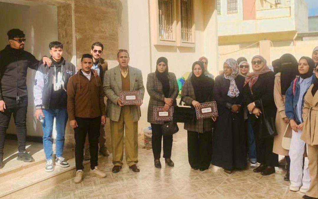 قسم علم الاجتماع يزورون دار الرعاية الاجتماعية للطفل