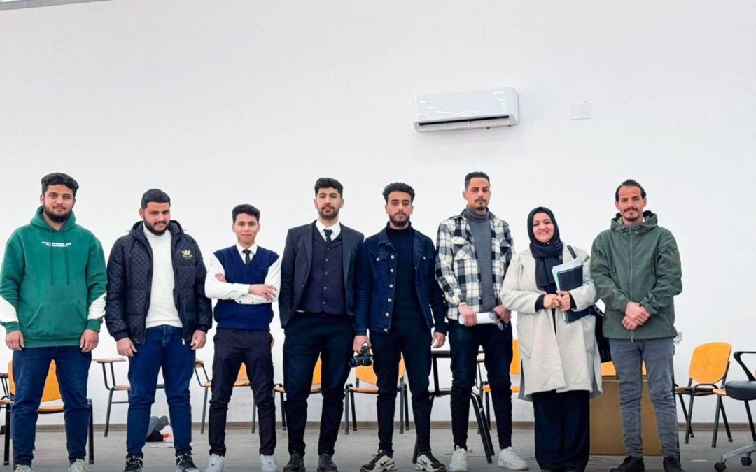 قسم المحاسبة بكليةالاقتصاد بالمرج يناقش مشاريع الطلبة بمقرر طرق البحث
