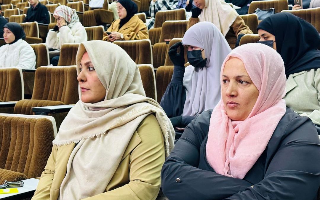فريق المركز الإعلامي ينظم الميثاق الأخلاقي داخل الجامعة