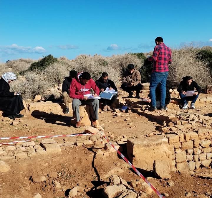 بدء الأعمال التدريبية الميدانية لطلبة قسم الآثار والإرشاد السياحي