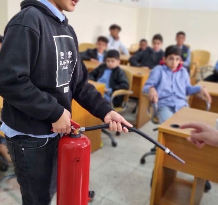 إختتام مشروع “المدارس الآمنة”