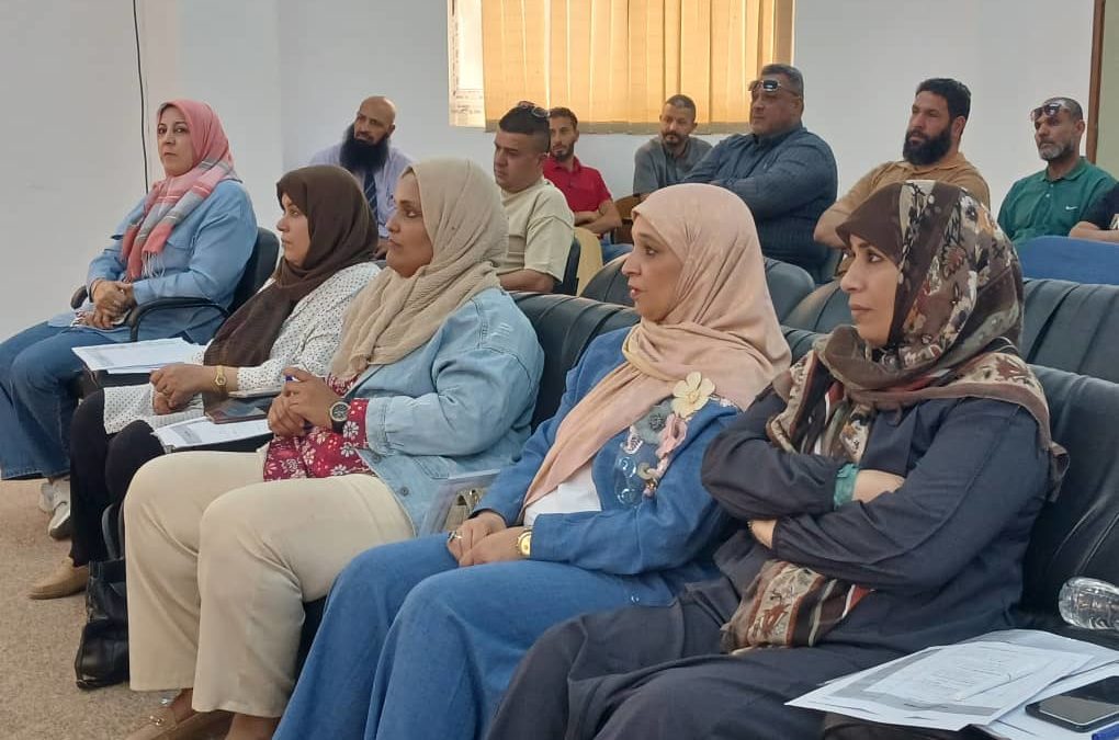 انطلاق فعاليات اليوم التدريبي الأول للعاملين ببيوت السكن الجامعي بجامعة بنغازي