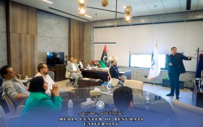 جامعة بنغازي تعزز مسيرتها نحو التصنيف الدولي في اجتماع استراتيجي