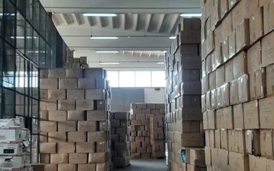 طلبة كلية الصحة العامة يزورون جهاز الإمداد الطبي ضمن البرنامج الميداني