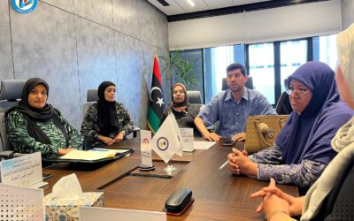 اللجنة العلمية للخدمة الاجتماعية تعقد اجتماعها الدوري بجامعة بنغازي