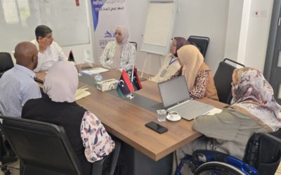 إدارة المسجل العام تشارك في الاجتماع التحضيري لندوة “واقع الأشخاص ذوي الإعاقة في ليبيا” 