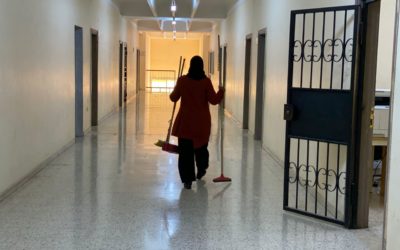 جامعة بنغازي تواصل تعزيز النظافة في مرافقها ضمن خطة التطوير الشاملة
