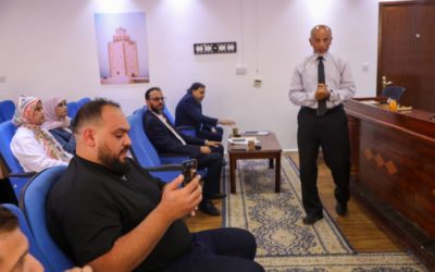 مناقشة رسالة ماجستير حول الذكاء الاصطناعي الطبي بجامعة بنغازي