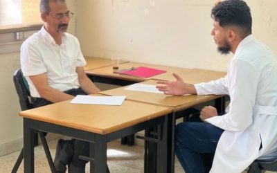 309 طالباً وطالبة يؤدون الامتحان الشفوي للكيمياء الحيوية في كلية الطب