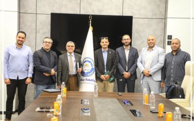 اجتماع هام في جامعة بنغازي لتعزيز التعاون بين الجامعة وقطاع النفط
