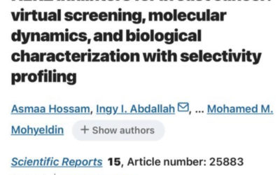 الباحث رضوان النجار من جامعة بنغازي ينشر دراسة علمية رائدة في مجال مكافحة سرطان الثدي