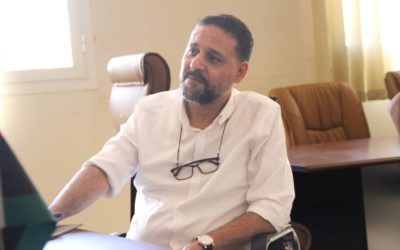 جولة تفقدية شاملة لإدارة النشاط الطلابي لجامعة بنغازي بكليات المرج وتوكرة