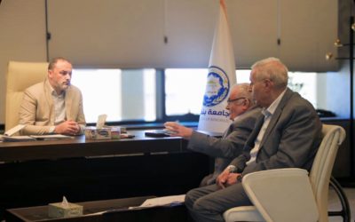 رئيس جامعة بنغازي يبحث تطوير برامج الدراسات العليا بقسم الأمراض الجلدية