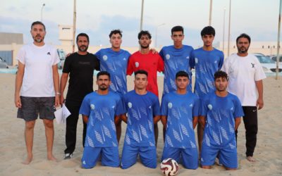منتخب جامعة بنغازي لكرة القدم الشاطئية يختتم تدريباته استعداداً للمواجهة المرتقبة