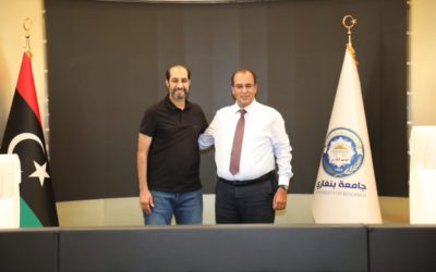 زيارة مدير عام شركة “مد أويل إسطنبول” لجامعة بنغازي لدعم مشروع طباعة المنشورات الأكاديمي
