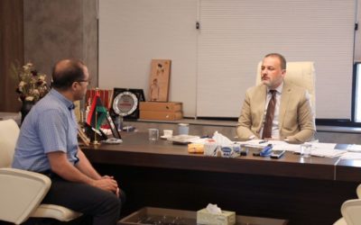 رئيس جامعة بنغازي يطلع على خطط وآليات التعاون الدولي لتعزيز التصنيف العالمي للجامعة