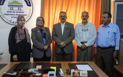 مركز تطوير الأداء الأكاديمي بجامعة بنغازي يشهد مراسم تسليم واستلام مهام مديره التنفيذي