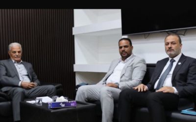 رئيس جامعة بنغازي يلتقي وكيل الوزارة لشؤون الجامعات لبحث سير العملية التعليمية