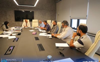 اللجنة العلمية بجامعة بنغازي تعقد اجتماعها الخامس وتناقش مشروع اللائحة الداخلية ومنشورات الجامعة