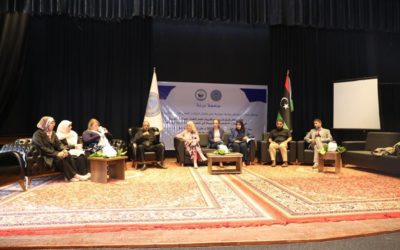 تواصل فعاليات المؤتمر العلمي العالمي الثاني للغات الحية والترجمة في يومه الرابع بجامعة درنة
