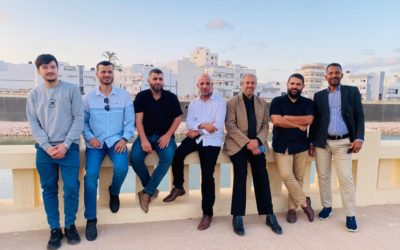 جولة المشاركين في المؤتمر العلمي العالمي للغات الحية بمدينة درنة: رؤية في الإعمار والحياة من جديد