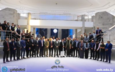 رئيس مجلس النواب ورئيس الحكومة في زيارة تفقدية لجامعة بنغازي