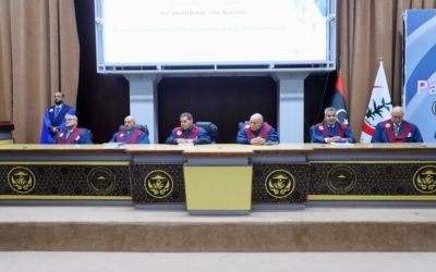 جامعة بنغازي تشهد مناقشة أول أطروحة دكتوراه على مستوى ليبيا بقسم الكيمياء