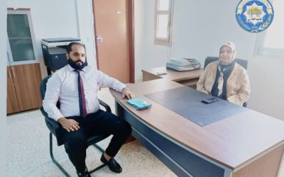 اجتماع تنسيقي لتعزيز التحول الرقمي بالمكتبة المركزية بجامعة بنغازي