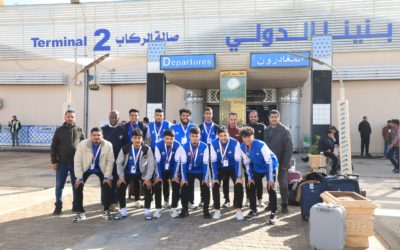 بنغازي تستقبل أبطال خماسيات الجامعات الليبية بعد تحقيقهم نتائج مشرّفة