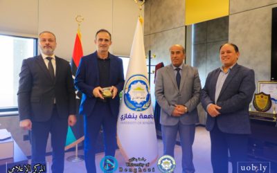 زيارة علمية لتعزيز الشراكة الأكاديمية بين جامعة بنغازي وجامعة Unicamillus الإيطالية