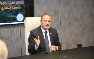 رئيس جامعة بنغازي يستقبل فريق التدقيق من هيئة ضمان الجودة في إطار الحصول على الترخيص الفني لبرنامج الدكتوراه بقسم علم الحيوان