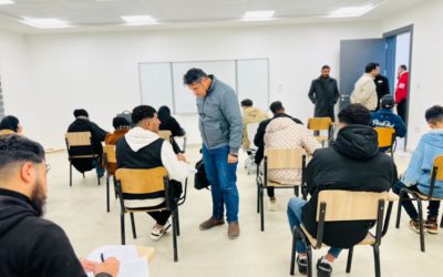 متابعة سير الامتحانات الجزئية بكلية الإعلام – فرع المرج