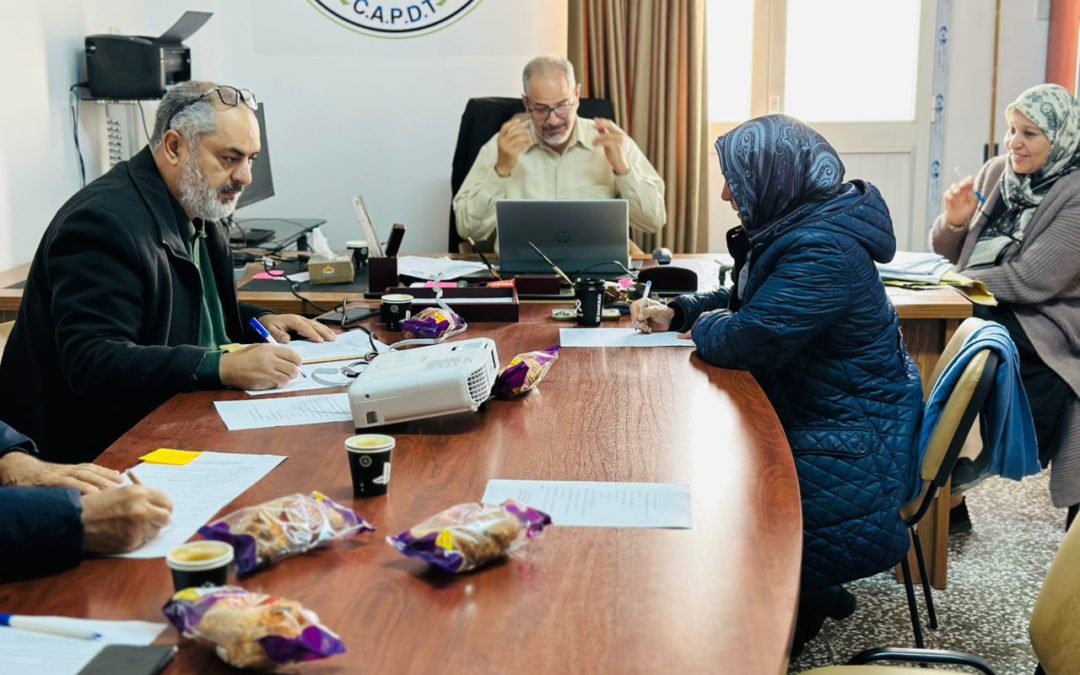 انعقاد اجتماع مجلس إدارة مركز تطوير الأداء الأكاديمي والتدريب بجامعة بنغازي