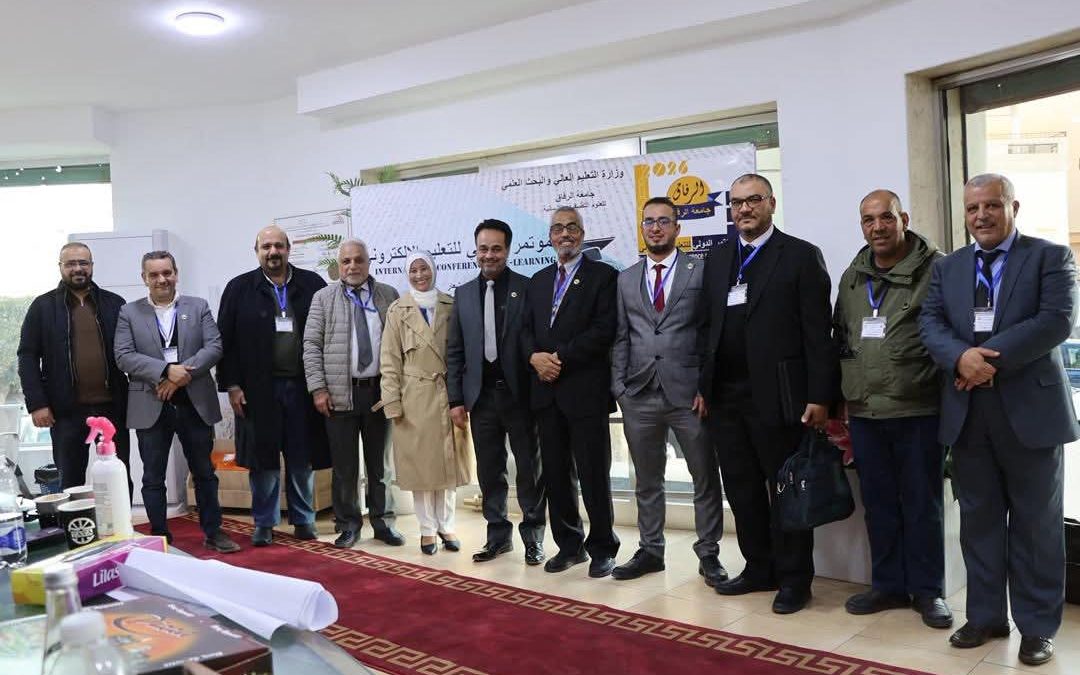 جامعة بنغازي تشارك في المؤتمر الدولي للتعليم الإلكتروني بورقة علمية حول واقع وآفاق التعليم الإلكتروني في ليبيا