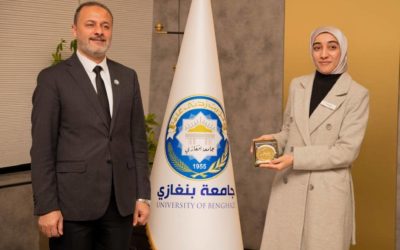 جامعة بنغازي تفخر بإنجاز دولي جديد لإحدى خريجاتها