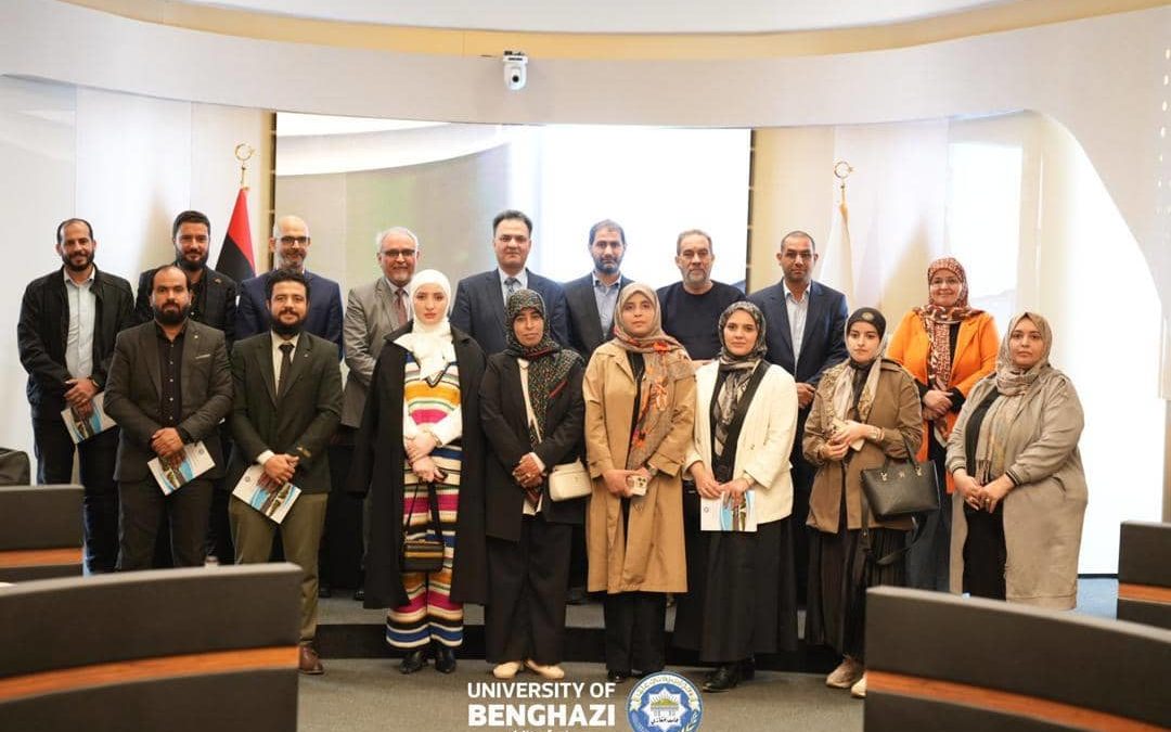 وكيل جامعة بنغازي لشؤون خدمة المجتمع يعلن انطلاق الخطة الاستراتيجية 2026 – 2027م